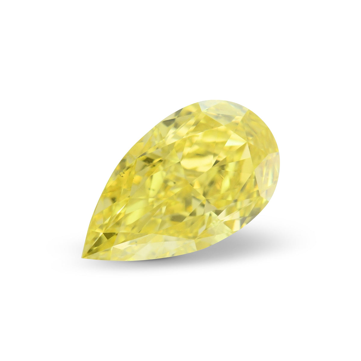 Pear Diamond | 1.22 ct | Fancy Vivid Yellow | SI1 | GIA | Ref 719812