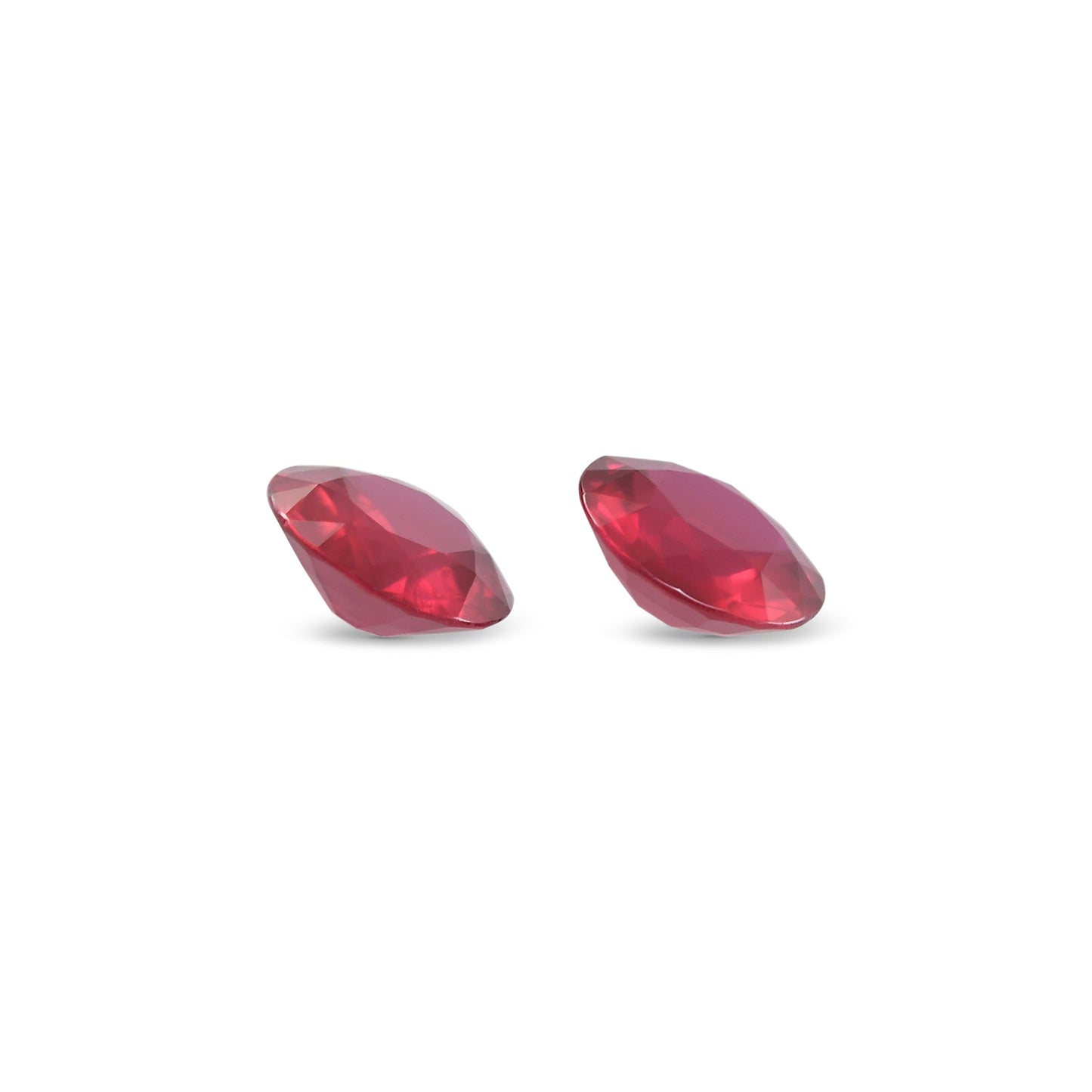 1,22 Karat roter runder Rubin aus Mosambik