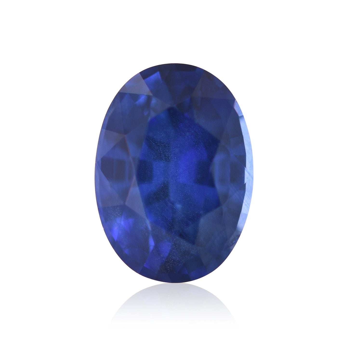 1,22 Karat blauer ovaler Saphir aus Sri Lanka