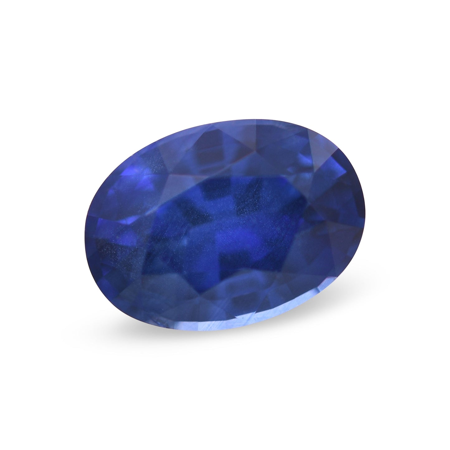 1,22 Karat blauer ovaler Saphir aus Sri Lanka