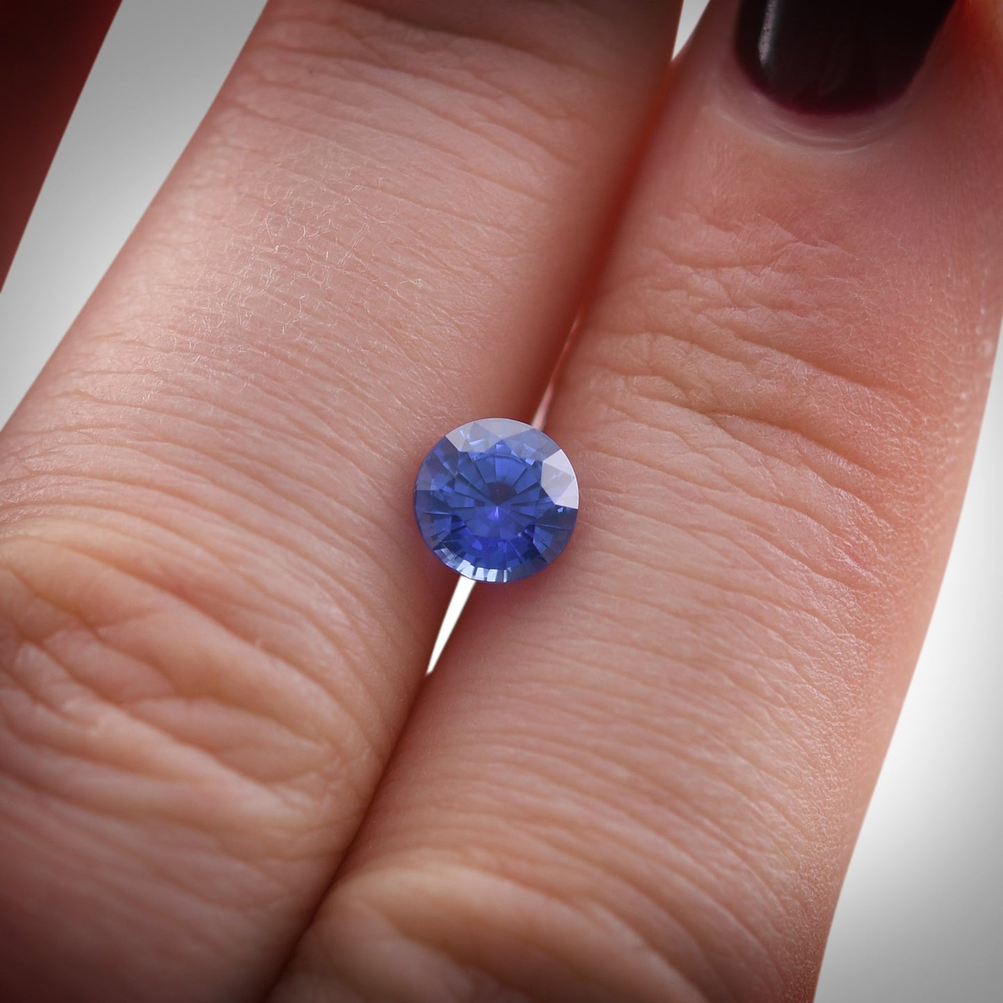 1.22 Carat Blue SRI LANKA Round Sapphire