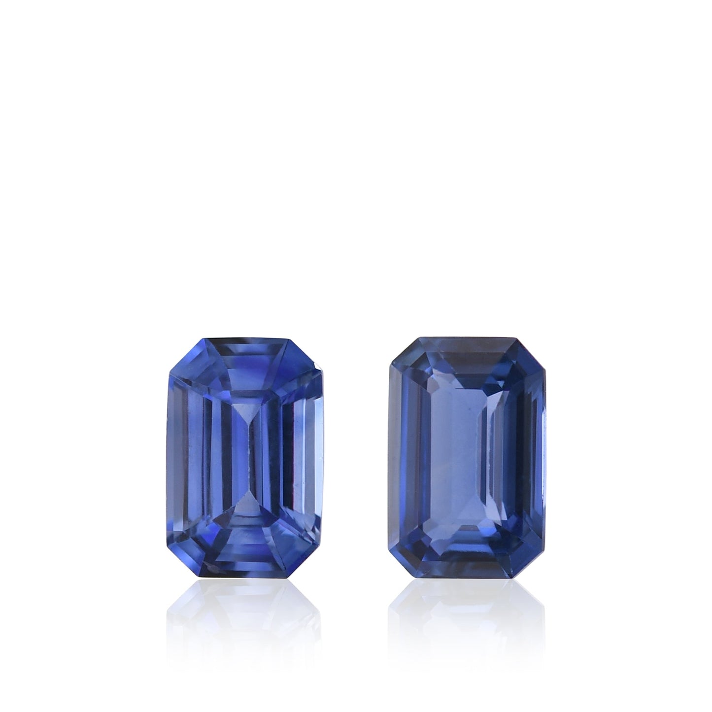 1,23 Karat blauer Smaragd-Saphir aus Sri Lanka