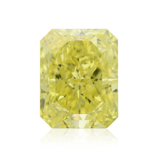 1,27 Karat Fancy Intense Yellow Radiant IF GIA