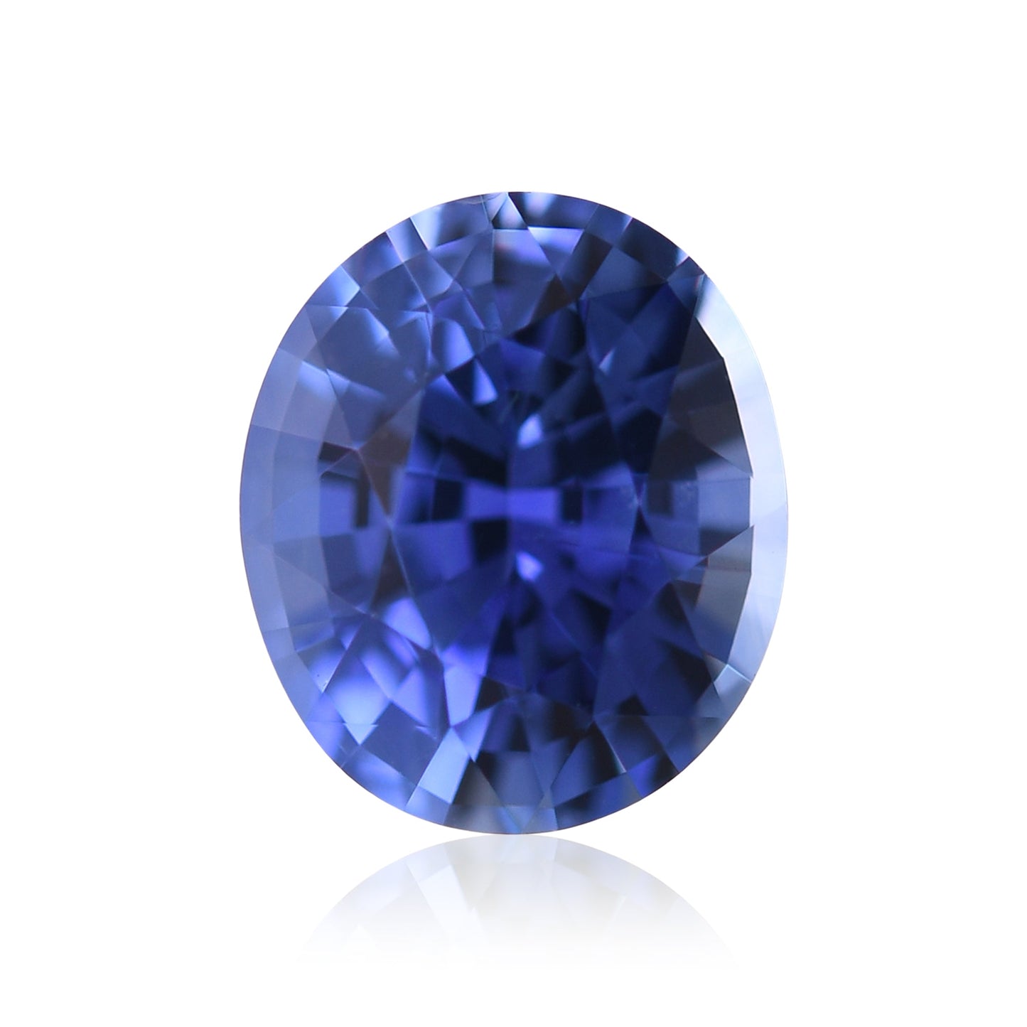 1,27 Karat blauer ovaler Saphir aus Sri Lanka