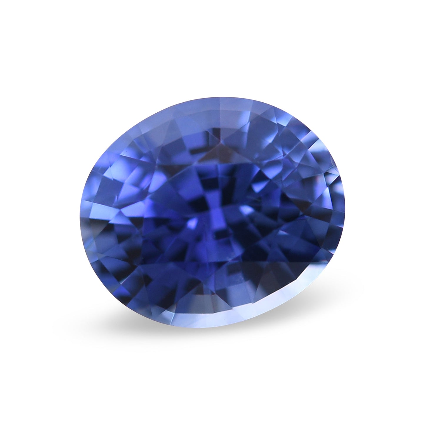 1,27 Karat blauer ovaler Saphir aus Sri Lanka