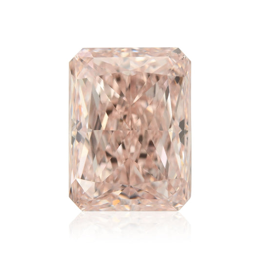 1,28 Karat Fancy Orange Pink Radiant Diamant VS2 GIA
