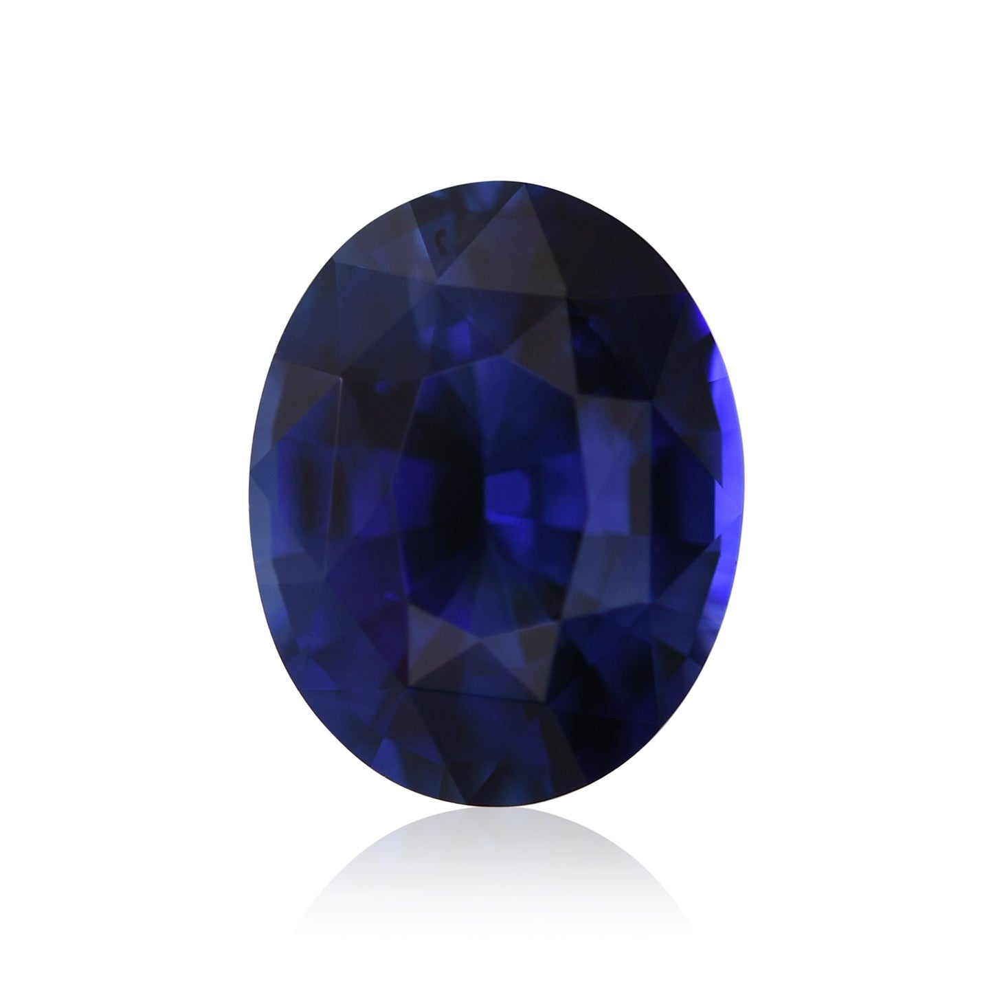 1,28 Karat blauer ovaler Saphir aus Sri Lanka