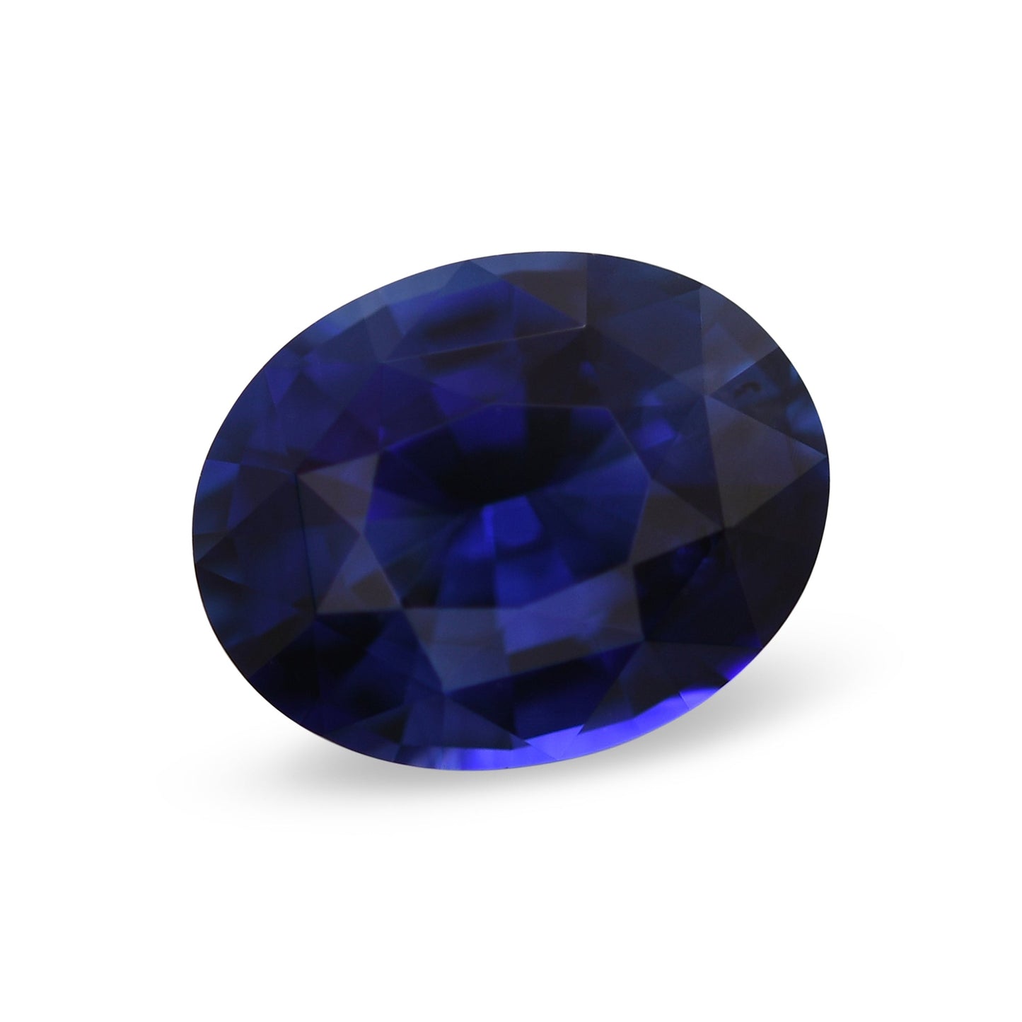 1,28 Karat blauer ovaler Saphir aus Sri Lanka