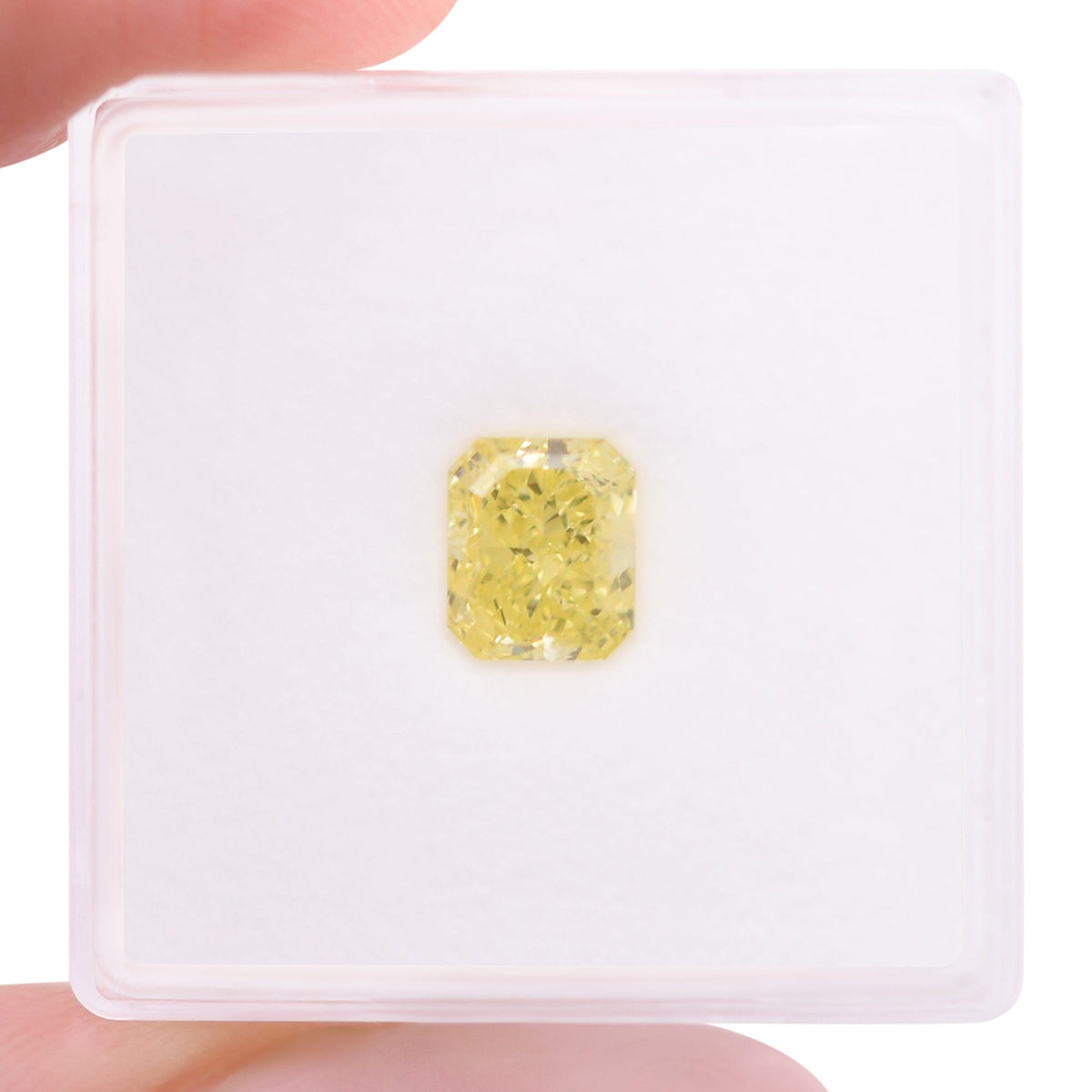 Strahlender Diamant | 1,29 ct | Intensiv gelb | VS2 | GIA | Ref. 714592