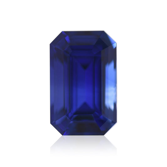 1,29 Karat blauer Smaragd-Saphir aus Sri Lanka