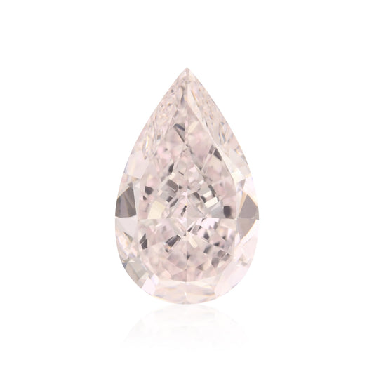 1,30 Karat hellrosa Birnenförmiger Diamant VS1 GIA