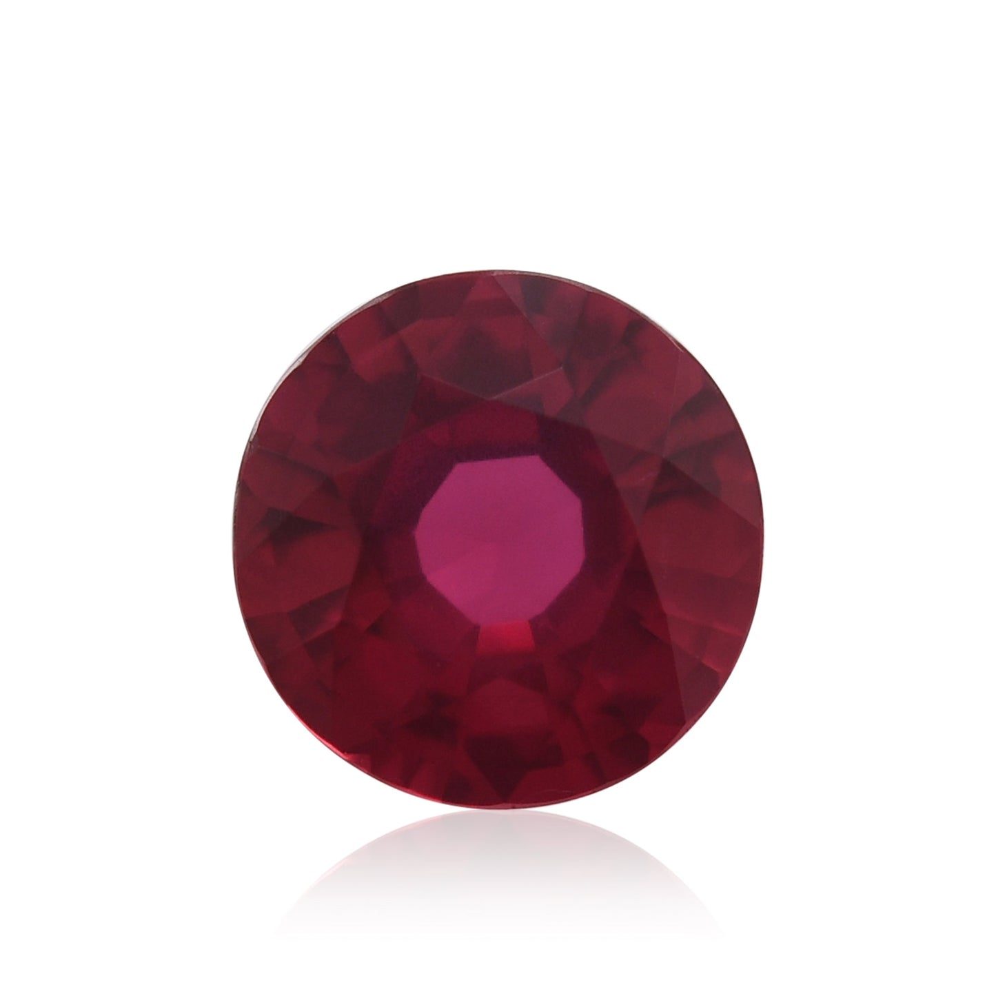 1.31 Carat Red MOZAMBIQUE Round Ruby