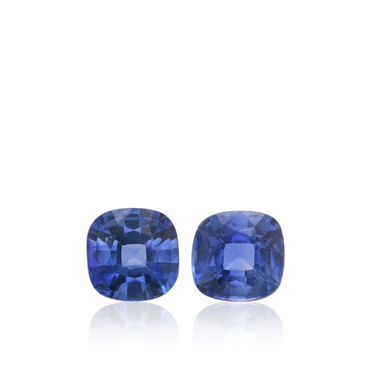 1,31 Karat blauer Kissen-Saphir aus Sri Lanka