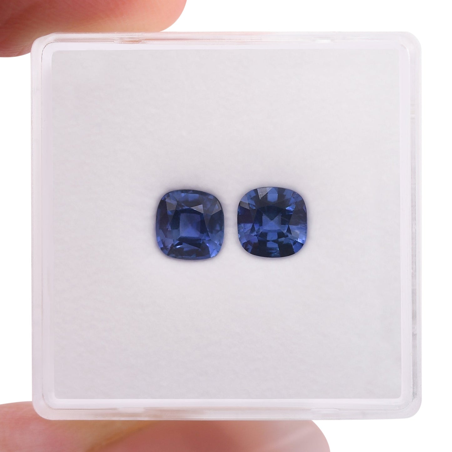 1,31 Karat blauer Kissen-Saphir aus Sri Lanka