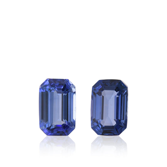 1,32 Karat blauer Smaragd-Saphir aus Sri Lanka