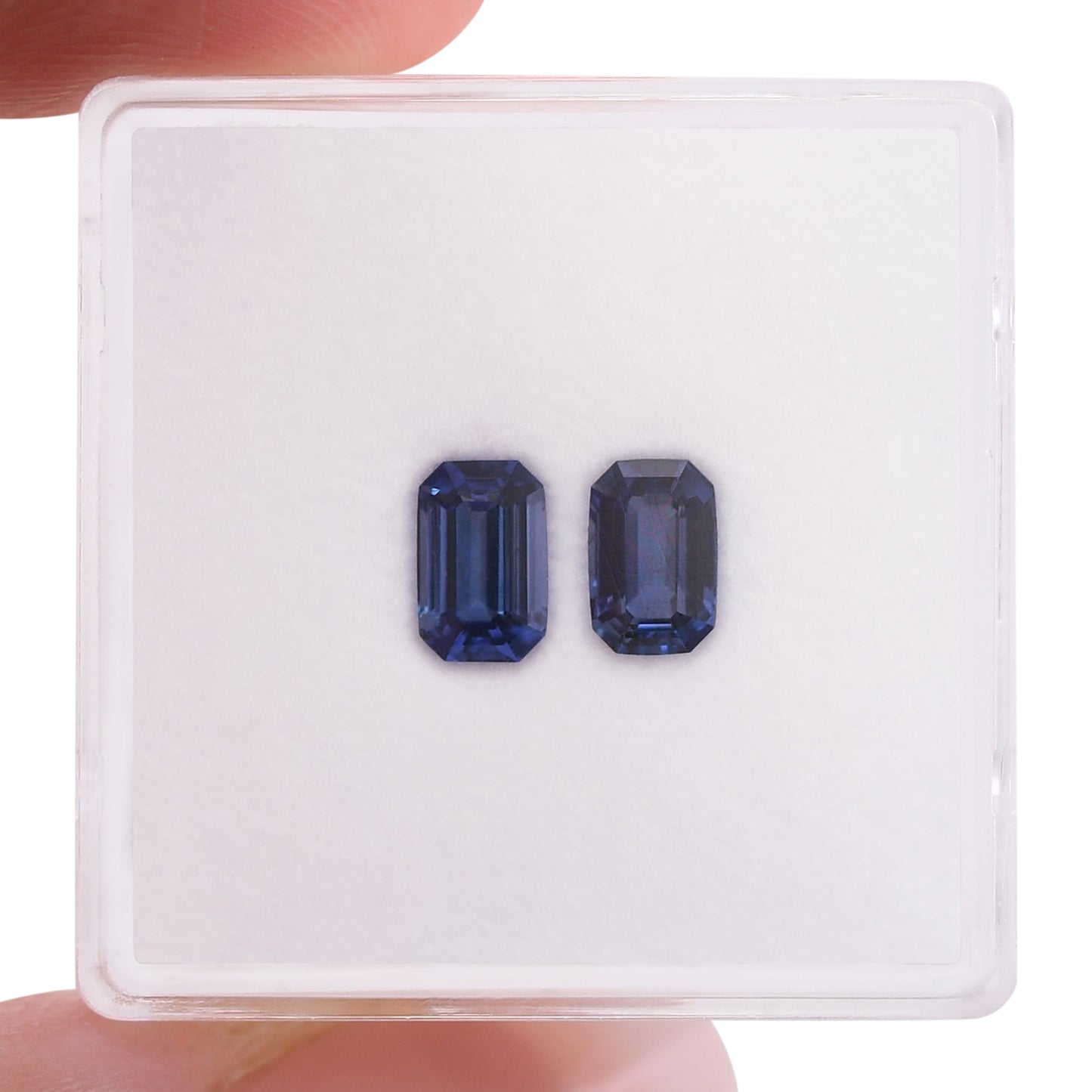 1,32 Karat blauer Smaragd-Saphir aus Sri Lanka