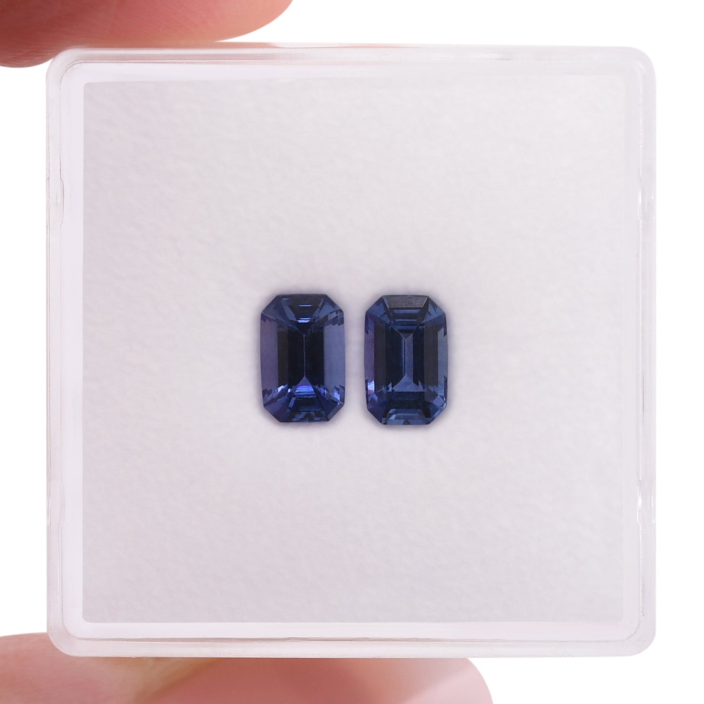 1,33 Karat blauer Smaragd-Saphir aus Sri Lanka