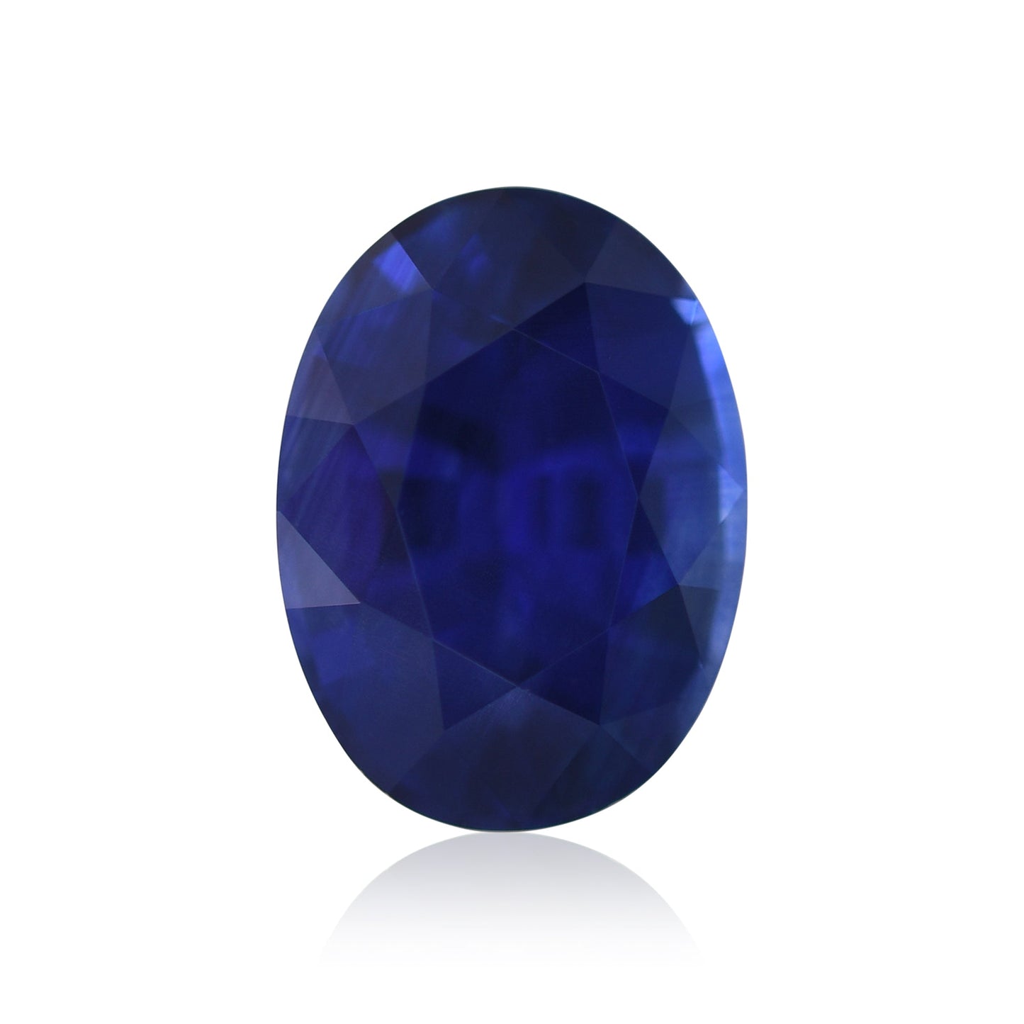 1,34 Karat blauer ovaler Saphir aus Sri Lanka