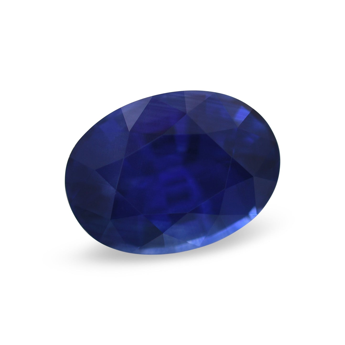 1,34 Karat blauer ovaler Saphir aus Sri Lanka