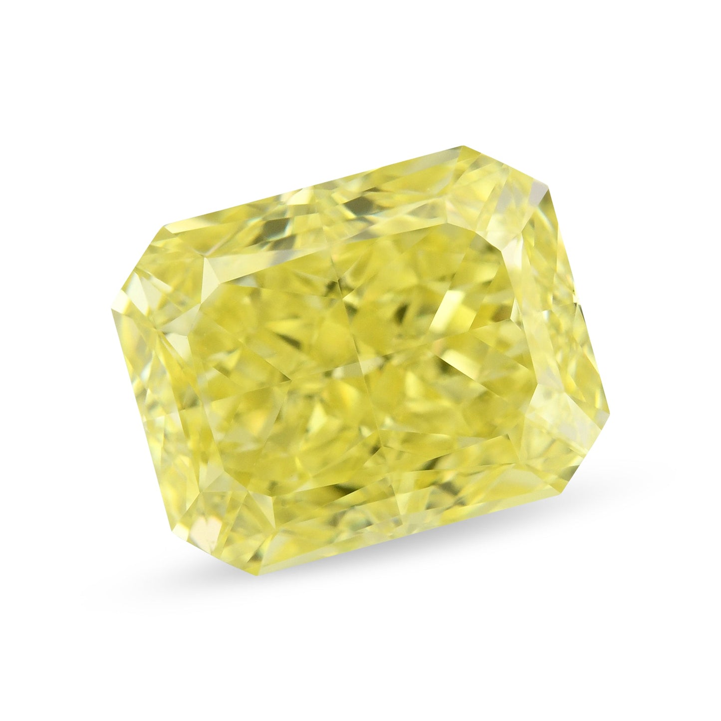1.35 Carat Fancy Intense Yellow Radiant Diamond VVS1 GIA