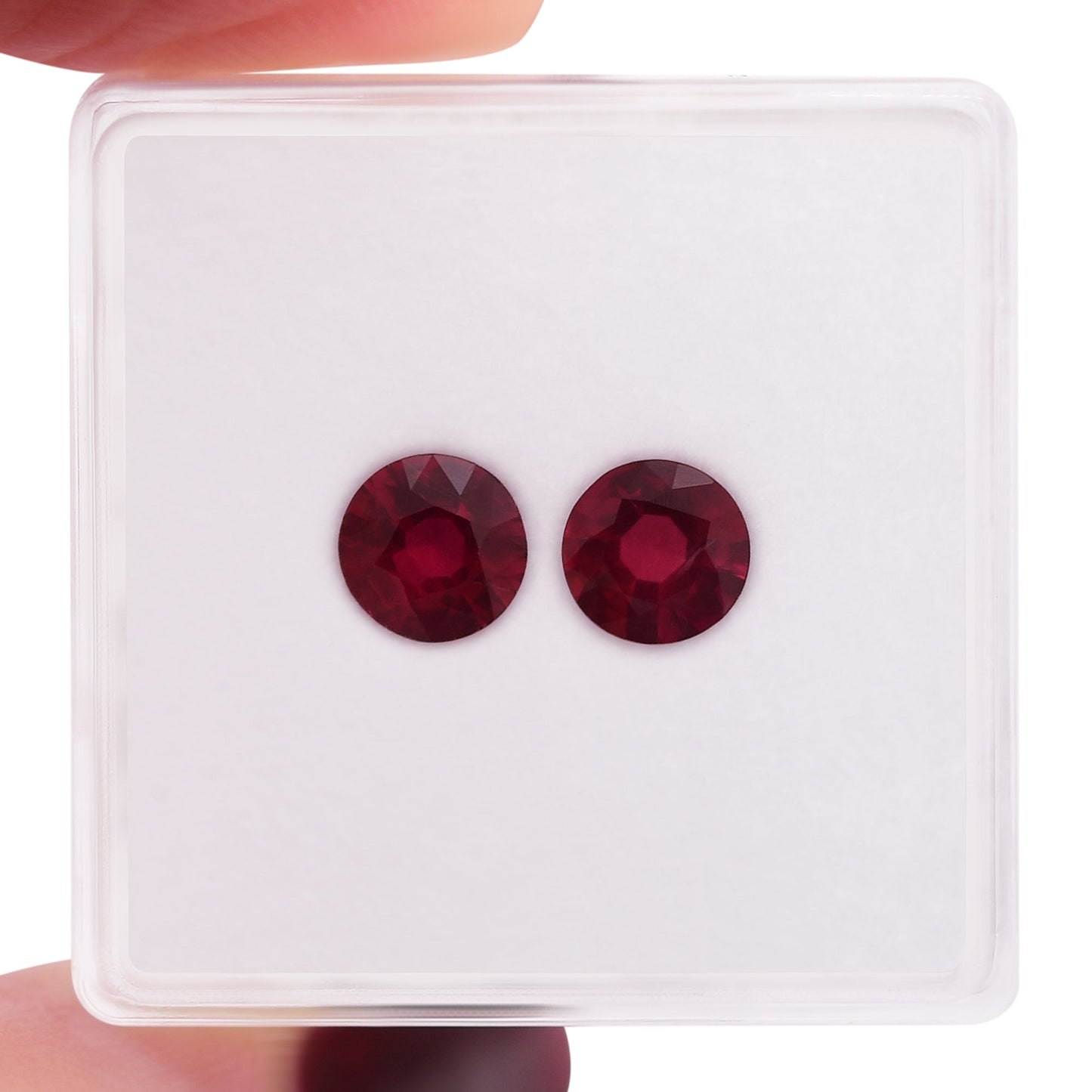 1.35 Carat Red MOZAMBIQUE Round Ruby