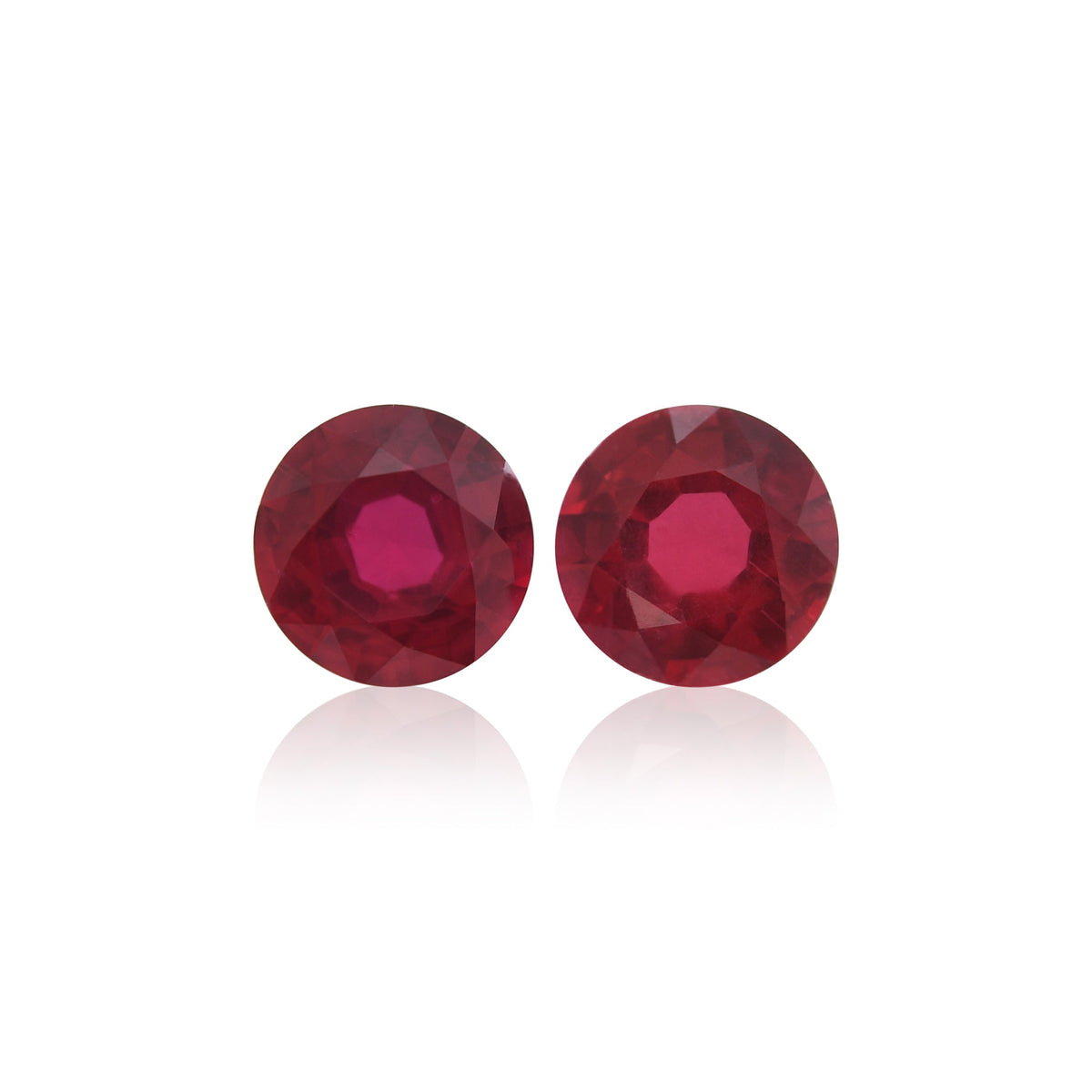 Runder Rubin | 1,35 ct | Rot | Ref. 711360