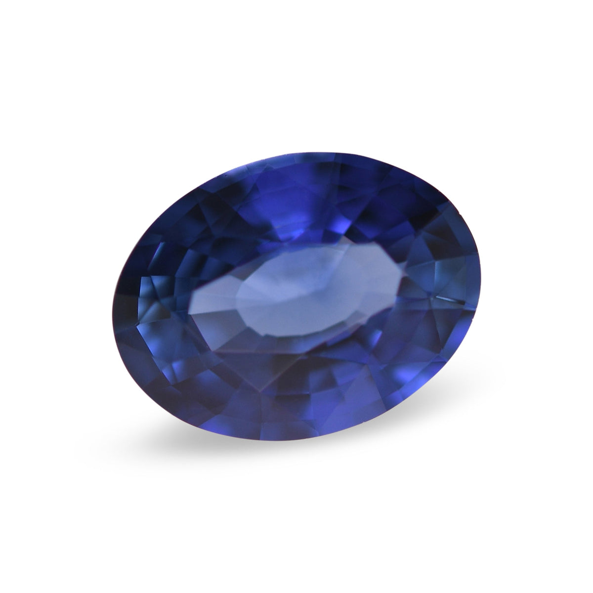 1,35 Karat blauer ovaler Saphir aus Sri Lanka