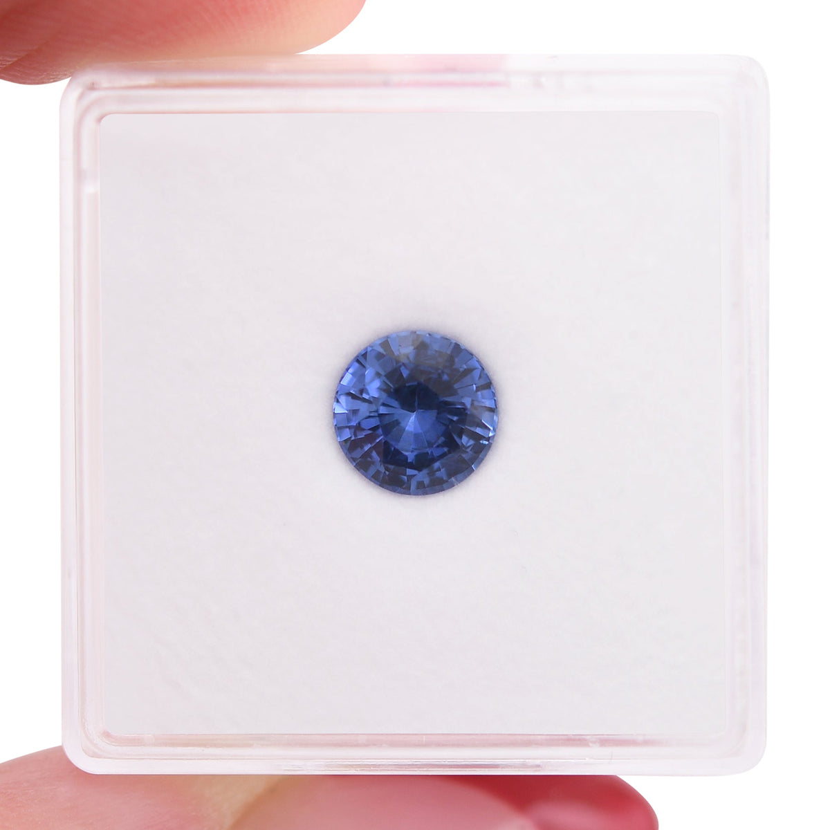 Runder Saphir | 1,35 ct | Blau | Ref. 711487