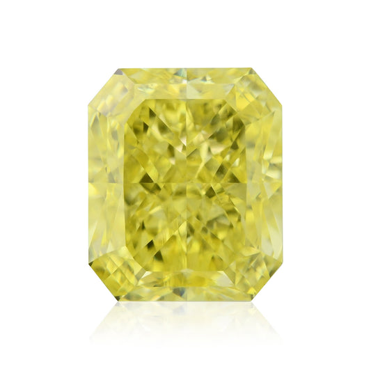 1,36 Karat Fancy Intense Yellow Radiant VS1 GIA
