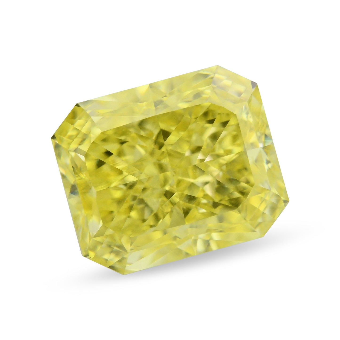 1.36 Carat Fancy Intense Yellow Radiant Diamond VS1 GIA