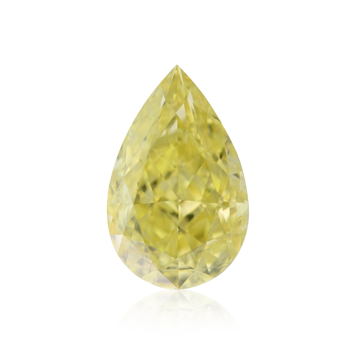 Birnenförmiger Diamant | 1,36 ct | Intensiv gelb | VVS1 | GIA | Ref. 721434