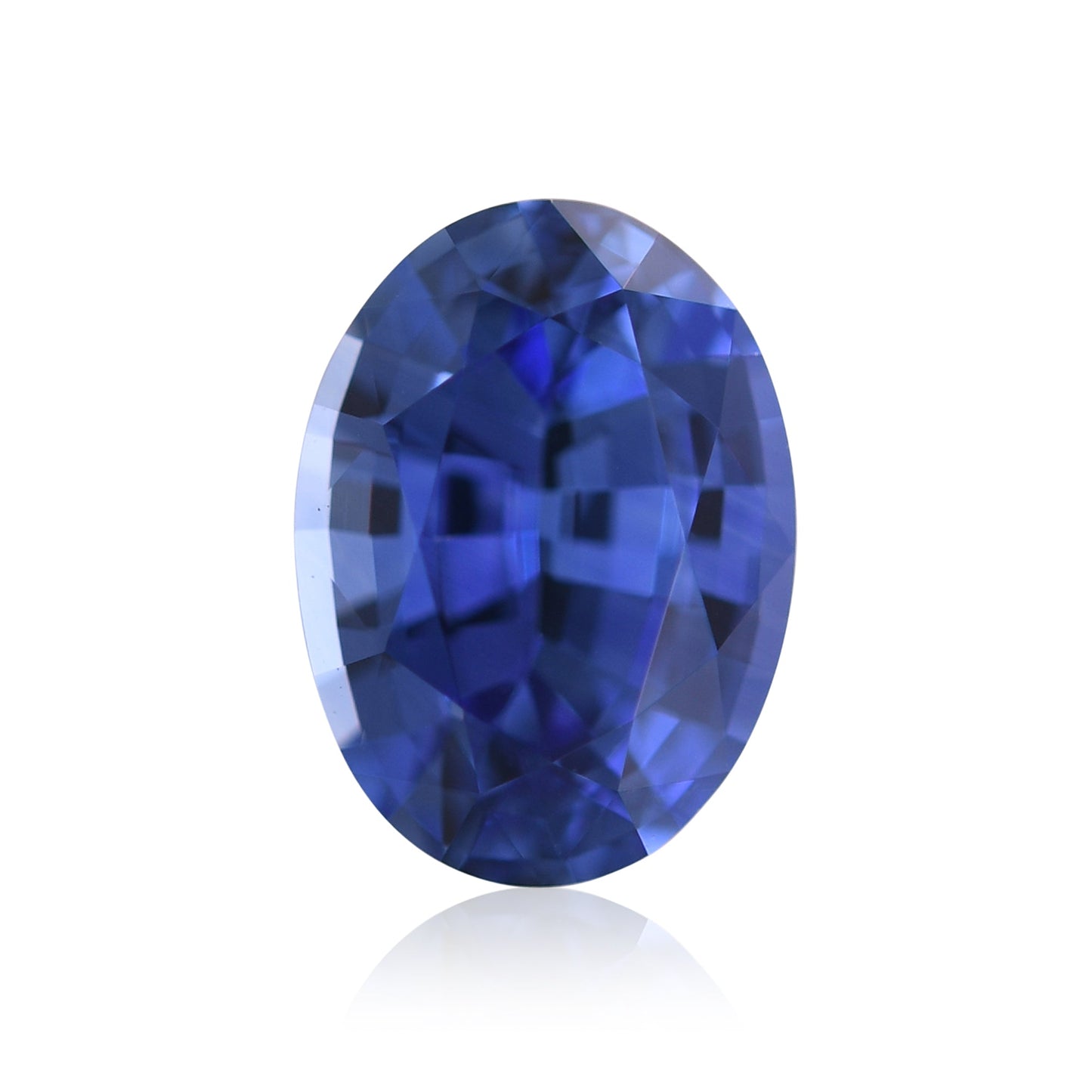 1,36 Karat blauer ovaler Saphir aus Sri Lanka