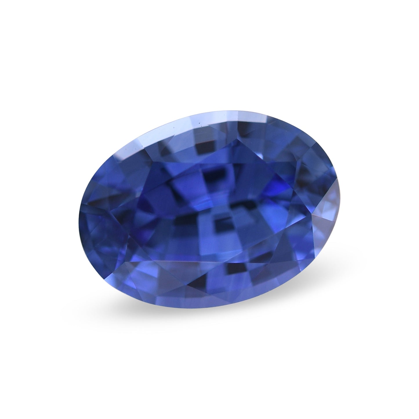 1,36 Karat blauer ovaler Saphir aus Sri Lanka