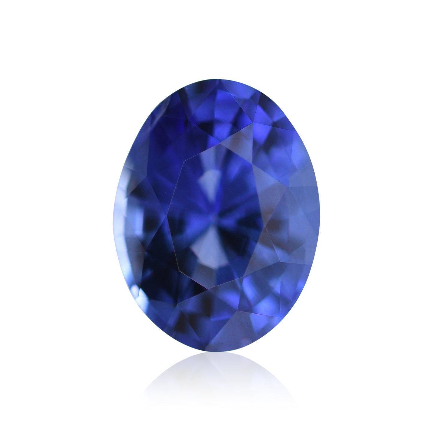 1,36 Karat blauer ovaler Saphir aus Sri Lanka