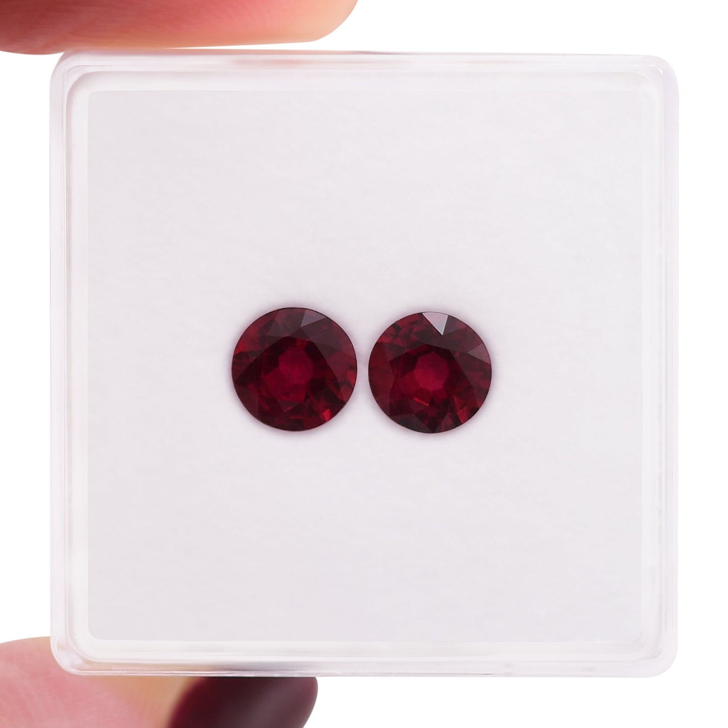 1.37 Carat Red MOZAMBIQUE Round Ruby