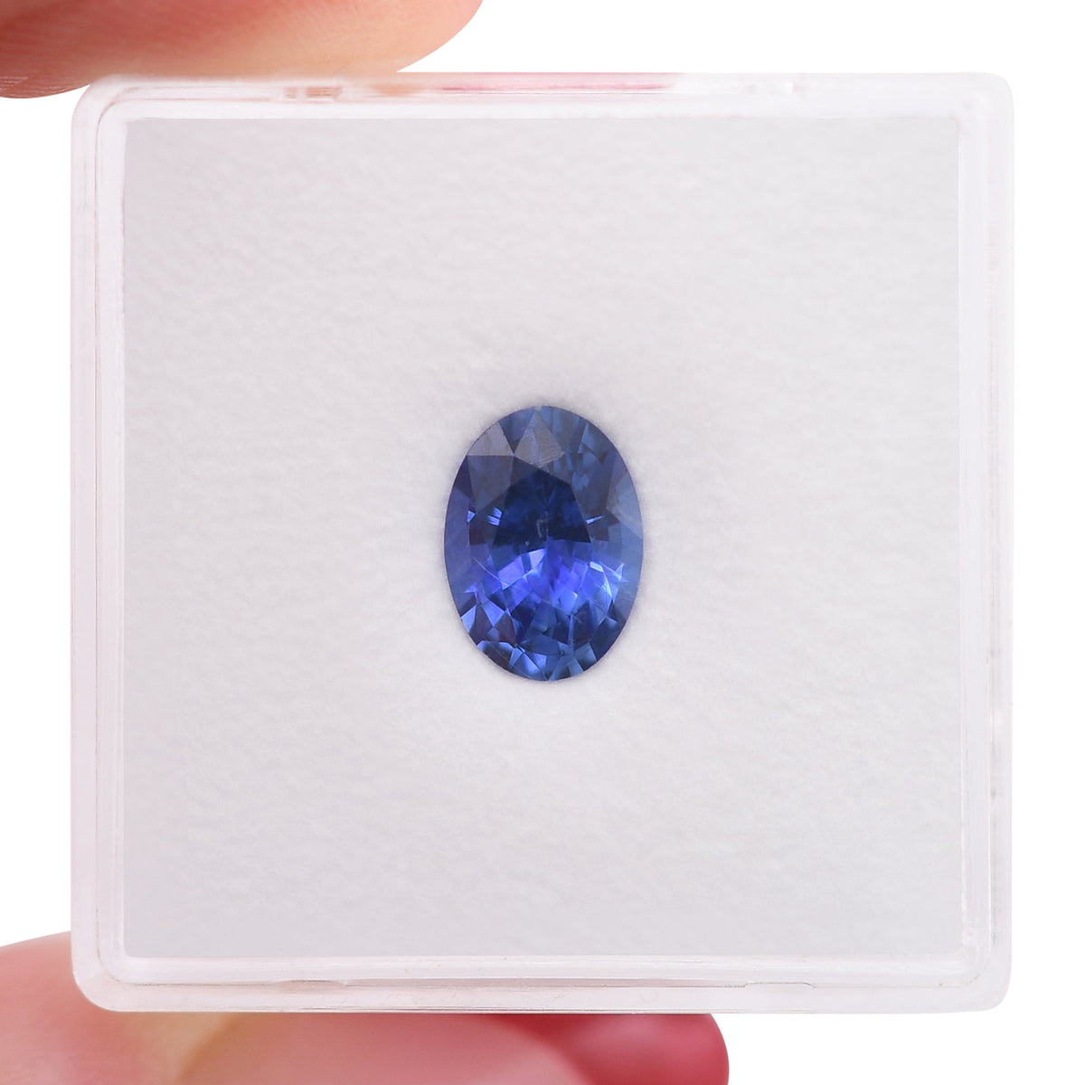 Ovaler Saphir | 1,38 ct | Blau | Ref. 711493