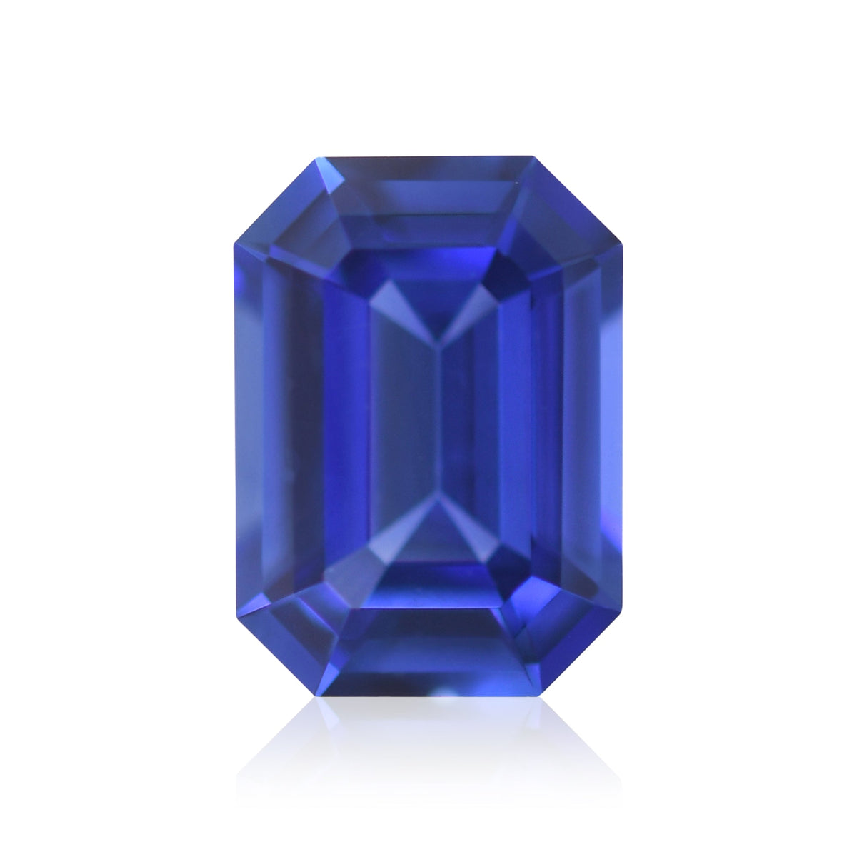 Smaragd-Saphir | 1,38 ct | Blau | Ref. 711495