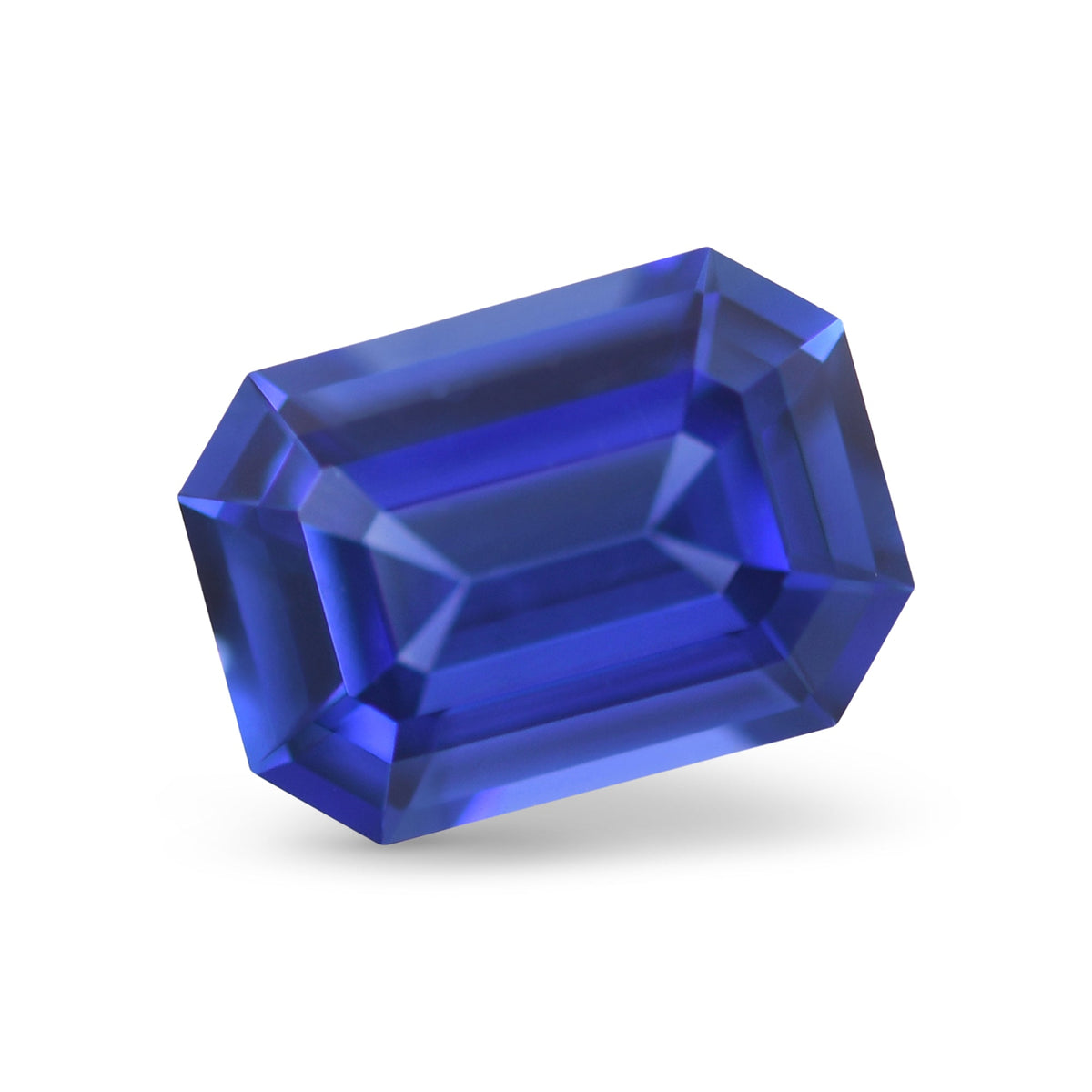 Smaragd-Saphir | 1,38 ct | Blau | Ref. 711495