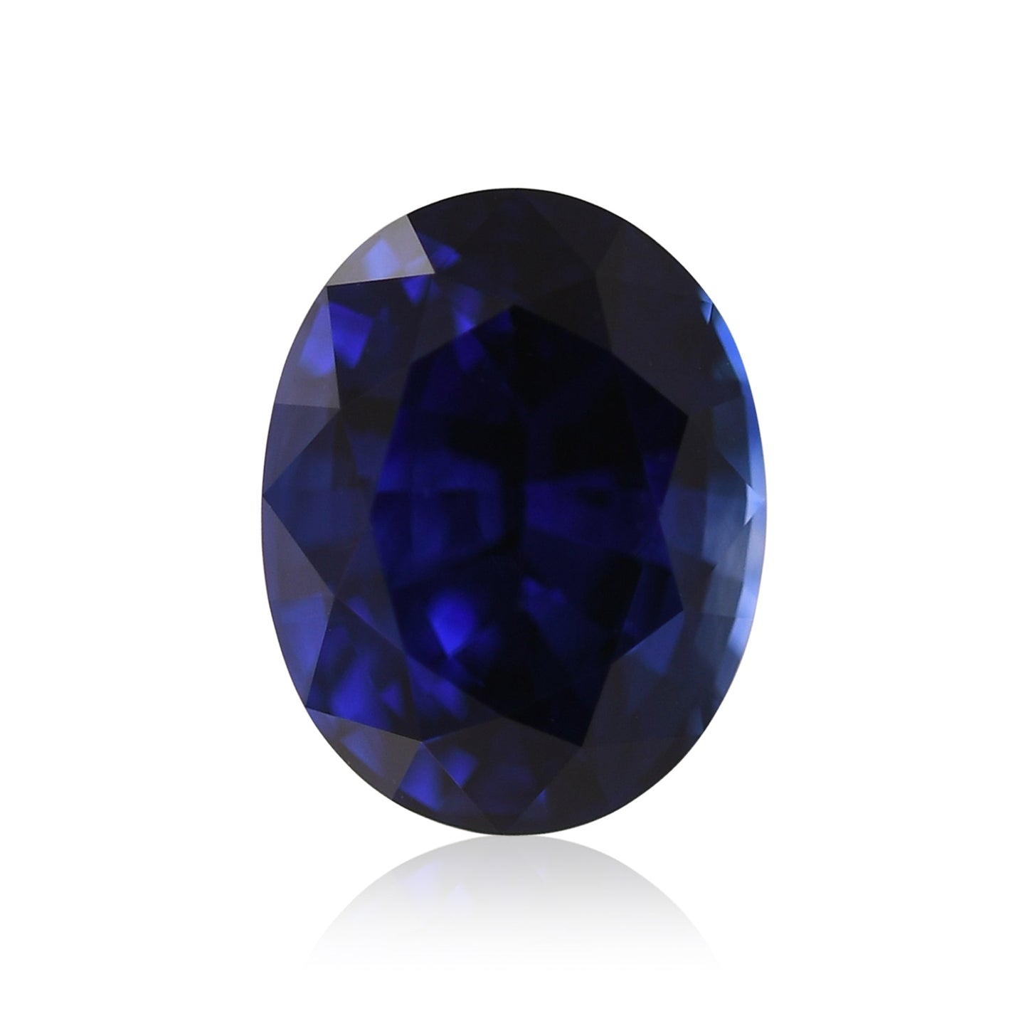 1,42 Karat blauer ovaler Saphir aus Sri Lanka