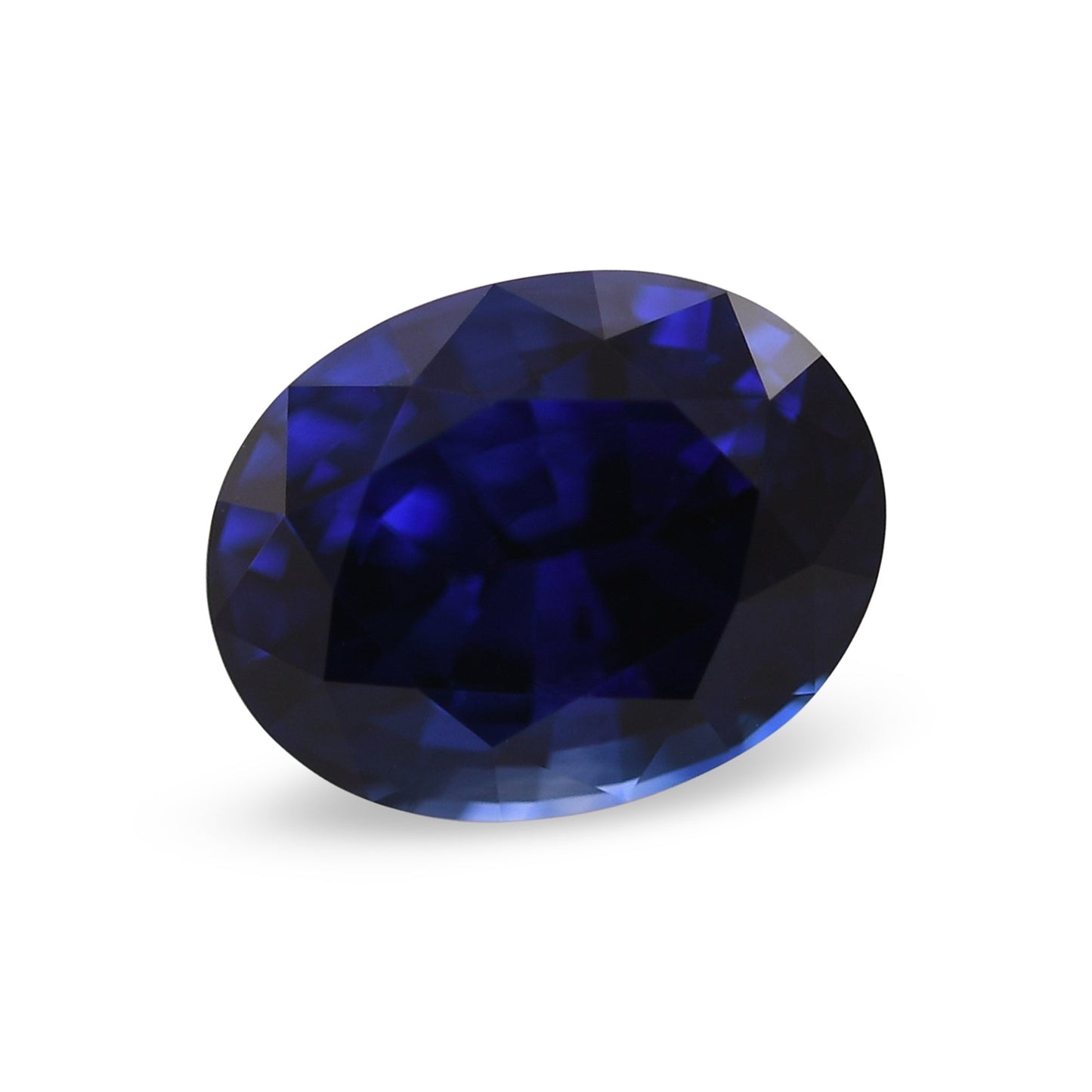 1,42 Karat blauer ovaler Saphir aus Sri Lanka