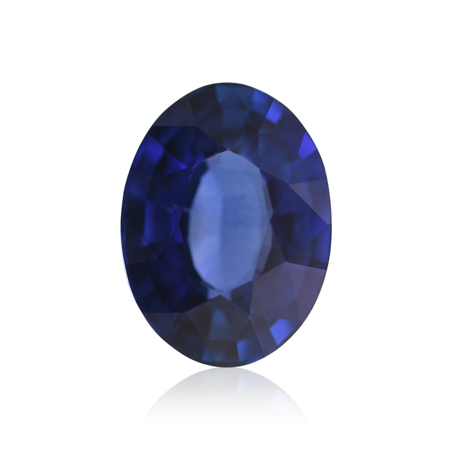 1,43 Karat blauer ovaler Saphir aus Sri Lanka