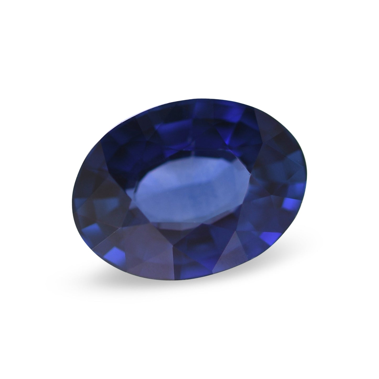 1,43 Karat blauer ovaler Saphir aus Sri Lanka