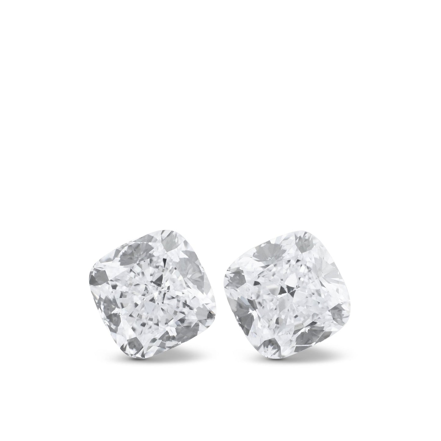 1.44 Carat F Cushion Diamonds VVS2 GIA