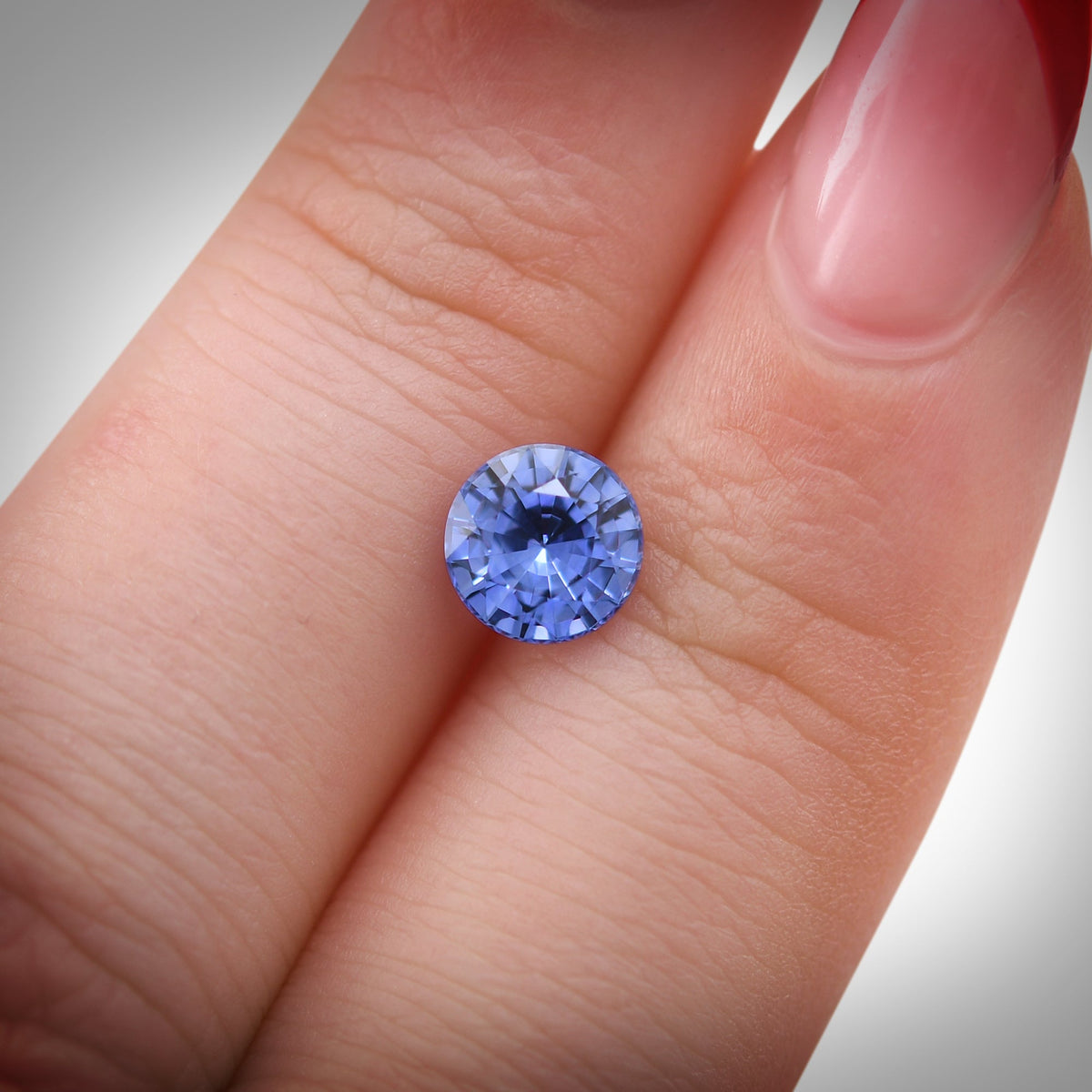 Runder Saphir | 1,45 ct | Blau | Ref. 711564