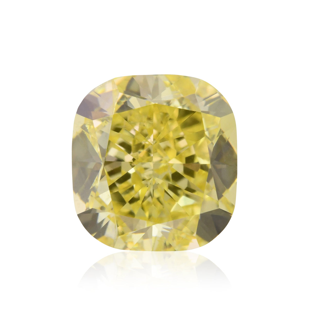 Kissenförmiger Diamant | 1,46 ct | Intensiv gelb | SI2 | GIA | Ref. 716589