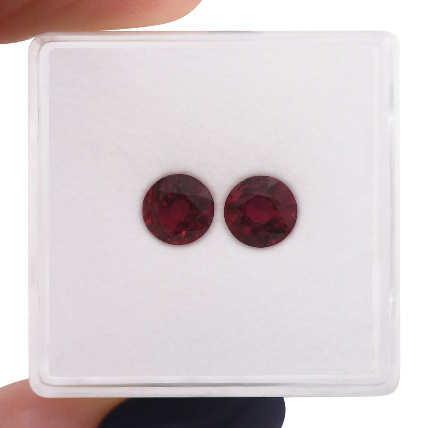 1.47 Carat Red MOZAMBIQUE Round Ruby