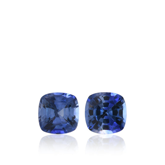 1,47 Karat blauer Kissen-Saphir aus Sri Lanka