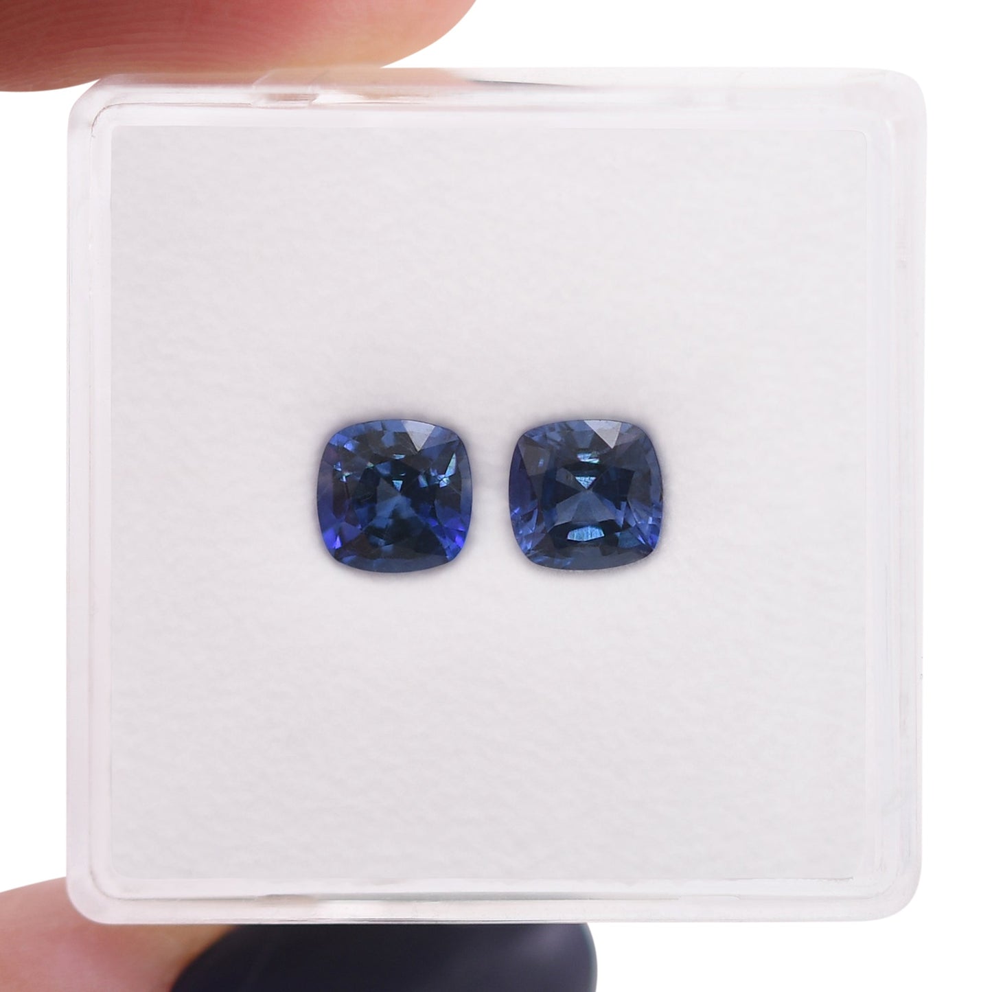1.47 Carat Blue SRI LANKA Cushion Sapphire