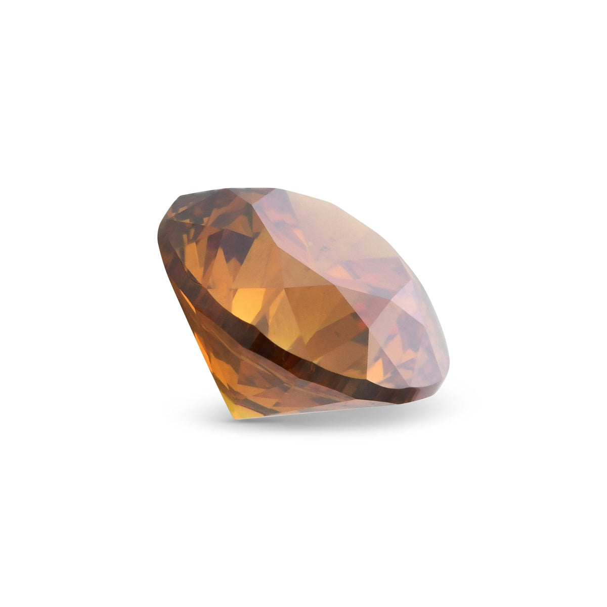 Round Diamond | 1.48 ct | Fancy Deep Brownish Yellowish Orange | I1 | GIA | Ref 719742