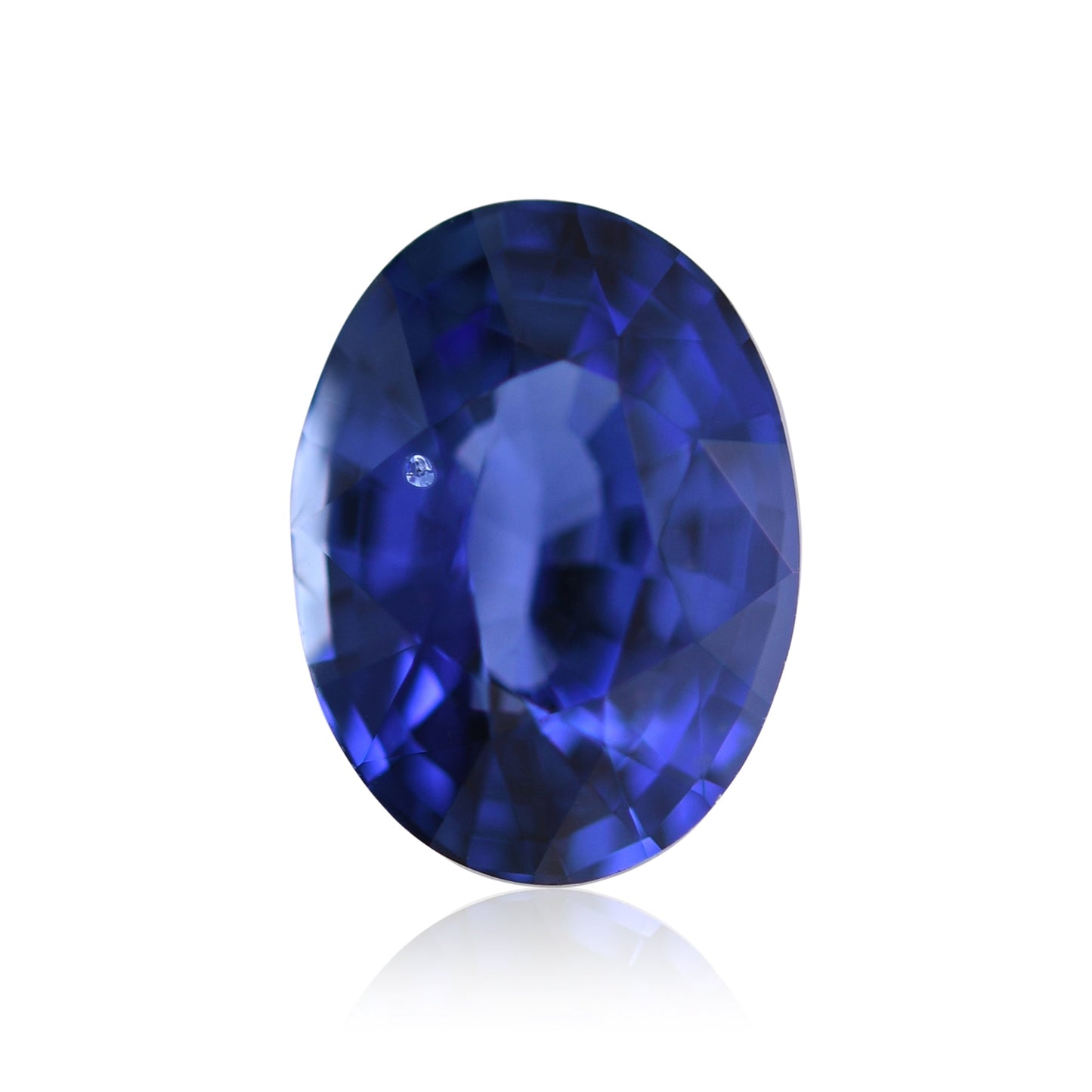 1,48 Karat blauer ovaler Saphir aus Sri Lanka